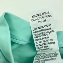 Load image into Gallery viewer, Girls Dymples, short sleeve rashie / swim top, FUC, size 1,  