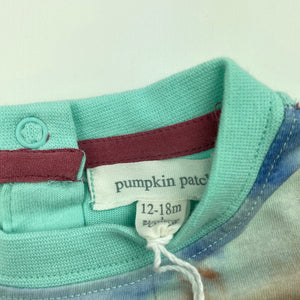 Boys Pumpkin Patch, lightweight t-shirt / top, quad bikes, NEW, size 1,  
