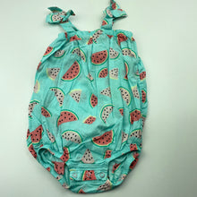 Load image into Gallery viewer, Girls Baby Berry, lightweight cotton summer romper, EUC, size 1,  