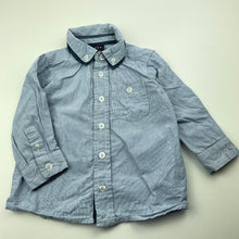 Load image into Gallery viewer, Boys Tilt, blue cotton long sleeve shirt, FUC, size 1,  