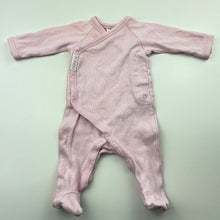 Load image into Gallery viewer, Girls Bonds, pink pointelle cotton coverall  romper, FUC, size 0000,  