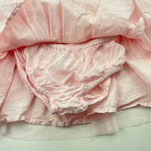 Load image into Gallery viewer, Girls Tiny Little Wonders, cotton lined tulle party dress + bloomers, FUC, size 1, L: 45cm