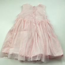 Load image into Gallery viewer, Girls Tiny Little Wonders, cotton lined tulle party dress + bloomers, FUC, size 1, L: 45cm
