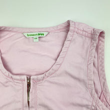 Load image into Gallery viewer, Girls Bossini Kids, pink cotton casual dress, FUC, size 6, L: 59cm