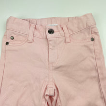 Load image into Gallery viewer, Girls Pumpkin Patch, pink stretch cotton pants, adjustable, Inside leg: 34cm, EUC, size 3,  