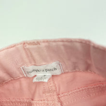 Load image into Gallery viewer, Girls Pumpkin Patch, pink stretch cotton pants, adjustable, Inside leg: 34cm, EUC, size 3,  