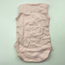 Load image into Gallery viewer, Girls Anko, pink cotton singletsuit / romper, EUC, size 000,  