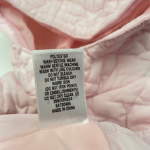 Load image into Gallery viewer, Girls Target, pink quilted jacket / coat, L: 31cm, EUC, size 00,  