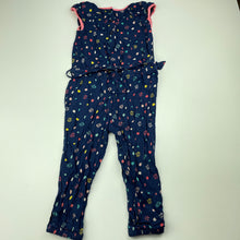Load image into Gallery viewer, Girls Target, navy playsuit / romper, GUC, size 2,  