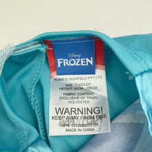 Load image into Gallery viewer, Girls Disney, Frozen Elsa party dress, armpit to armpit: 26cm, GUC, size 1-3, L: 50cm
