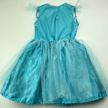 Load image into Gallery viewer, Girls Disney, Frozen Elsa party dress, armpit to armpit: 26cm, GUC, size 1-3, L: 50cm