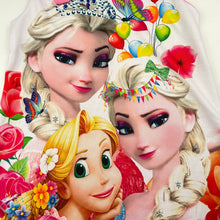 Load image into Gallery viewer, Girls New Fashion, Disney Princess party dress, armpit to armpit: 38cm, EUC, size 10-12, L: 70cm