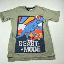 Load image into Gallery viewer, Boys Tilt, cotton t-shirt / top, dinosaur, FUC, size 10,  