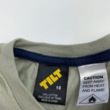 Load image into Gallery viewer, Boys Tilt, cotton t-shirt / top, dinosaur, FUC, size 10,  