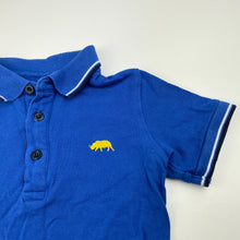 Load image into Gallery viewer, Boys Ollies Place, blue cotton polo shirt top, FUC, size 6,  