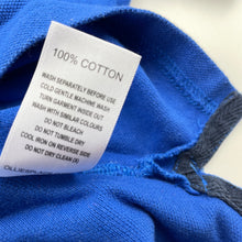 Load image into Gallery viewer, Boys Ollies Place, blue cotton polo shirt top, FUC, size 6,  