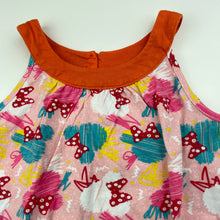 Load image into Gallery viewer, Girls Disney, Minnie Mouse cotton casual dress, GUC, size 2, L: 42cm