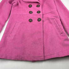 Load image into Gallery viewer, Girls Pumpkin Patch, pink soft feel trenchcoat, L: 65cm, EUC, size 11,  