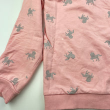 Load image into Gallery viewer, Girls Lily &amp; Dan, organic cotton sweater / jumper, unicorns, FUC, size 10,  