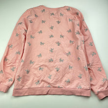 Load image into Gallery viewer, Girls Lily &amp; Dan, organic cotton sweater / jumper, unicorns, FUC, size 10,  