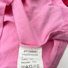 Load image into Gallery viewer, Girls SHEIN, pink &amp; red cropped t-shirt / top, GUC, size 10,  