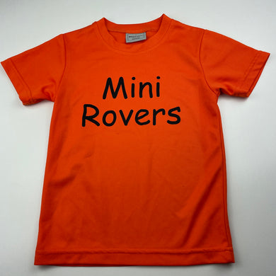Boys BOCINI, orange sports / activewear top, GUC, size 4,  