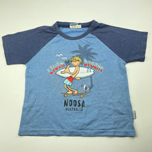 Load image into Gallery viewer, Boys Earth Nymph, blue t-shirt / top, surf, GUC, size 6,  