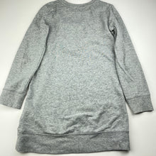 Load image into Gallery viewer, Girls GAP, grey marle casual sweater dress, GUC, size 10, L: 66cm