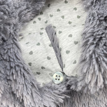 Load image into Gallery viewer, Girls Lily &amp; Dan, cotton lined faux fur vest / jacket, EUC, size 5,  