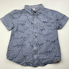 Load image into Gallery viewer, Boys Target, cotton short sleeve shirt, dinosaurs, GUC, size 3,  