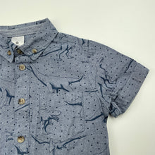 Load image into Gallery viewer, Boys Target, cotton short sleeve shirt, dinosaurs, GUC, size 3,  