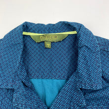 Load image into Gallery viewer, Boys Ted Baker, blue cotton short sleeve shirt, GUC, size 3,  