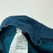 Load image into Gallery viewer, Boys Ted Baker, blue cotton short sleeve shirt, GUC, size 3,  