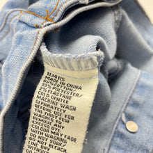 Load image into Gallery viewer, Girls Breakers, embroidered stretch denim jacket, small mark on back, FUC, size 3,  