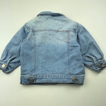 Load image into Gallery viewer, Girls Breakers, embroidered stretch denim jacket, small mark on back, FUC, size 3,  