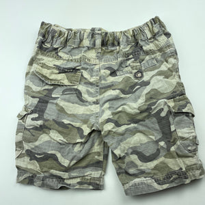 Boys Dymples, camo print cotton cargo shorts, adjustable, FUC, size 2,  