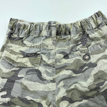 Load image into Gallery viewer, Boys Dymples, camo print cotton cargo shorts, adjustable, FUC, size 2,  