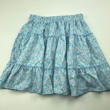 Load image into Gallery viewer, Girls SHEIN, lightweight floral skirt, elasticated, L: 38cm, EUC, size 11-12,  