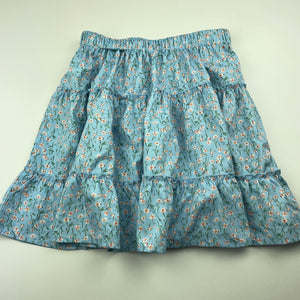 Girls SHEIN, lightweight floral skirt, elasticated, L: 38cm, EUC, size 11-12,  