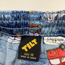 Load image into Gallery viewer, Boys Tilt, lightweight pyjama shorts, elasticated, GUC, size 10,  