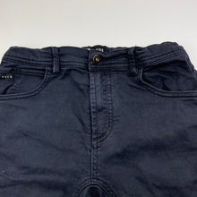 Load image into Gallery viewer, Boys Indie, navy stretch cotton shorts, adjustable, GUC, size 12,  