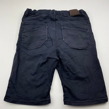 Load image into Gallery viewer, Boys Indie, navy stretch cotton shorts, adjustable, GUC, size 12,  