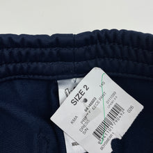 Load image into Gallery viewer, Boys H&amp;T, fleece lined track pants, elasticated, Inside leg: 33cm, NEW, size 2,  