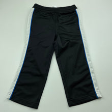 Load image into Gallery viewer, Boys H&amp;T, fleece lined track pants, elasticated, Inside leg: 34cm, NEW, size 2,  
