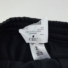 Load image into Gallery viewer, Boys H&amp;T, fleece lined track pants, elasticated, Inside leg: 34cm, NEW, size 2,  