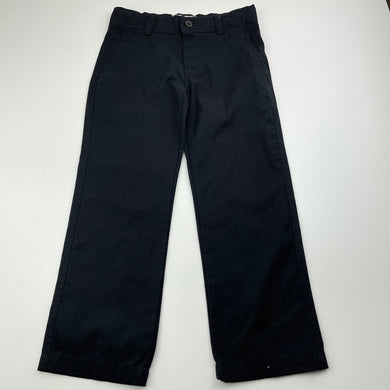 Boys Milkshake, black chino/dress pants, adjustable, Inside leg: 45cm, EUC, size 4,  