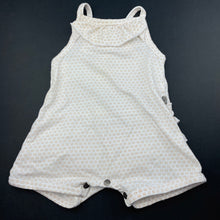 Load image into Gallery viewer, Girls Eeni Meeni Miini Moh, stretchy summer romper, FUC, size 000,  