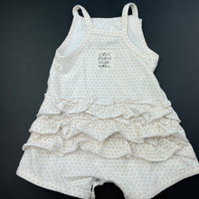 Load image into Gallery viewer, Girls Eeni Meeni Miini Moh, stretchy summer romper, FUC, size 000,  