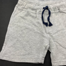 Load image into Gallery viewer, Boys Sprout, grey cotton shorts, elasticated, FUC, size 0,  