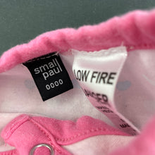 Load image into Gallery viewer, Girls Small Paul, pink romper, hearts, GUC, size 0000,  